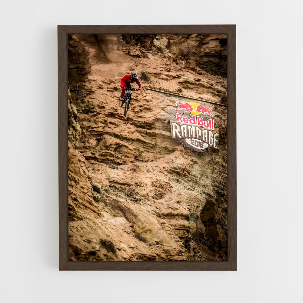 Poster La Descente Épique – affiche Cyclisme (vue 5)